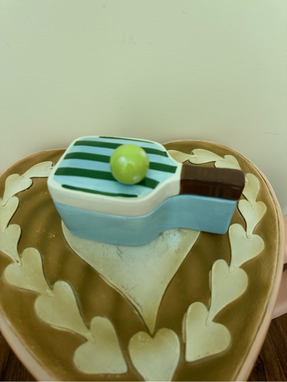 Goodies Pickleball Court Passionfruit & Mango Ceramic Lidded Candle